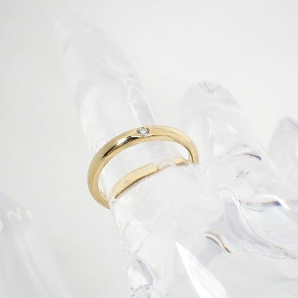 TIFFANY Authentic Gold Diamond Ring - Picture 8 of 11